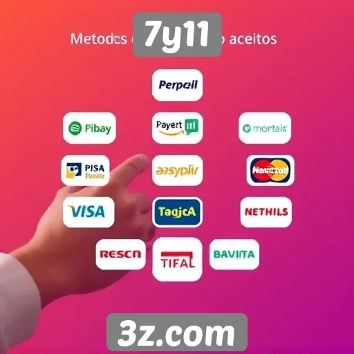 Métodos de pagamento aceitos no 7y11